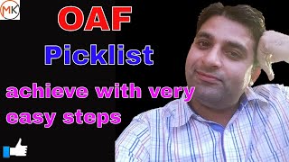 How to create PopList in OAF | Oracle Shooter