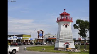 Exploring Terrace Bay Ontario Simcoe Plaza 4K HD