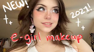 New Updated 2021 E Girl Makeup Tutorial