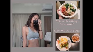 Trying to eat healthy for a week - I ACTUALLY LOST WEIGHT