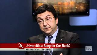 Universities: Bang for Our Buck?