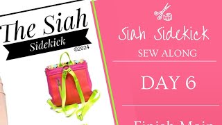 Claire On Crafts is live! Siah Sidekick Sewalong Day #6