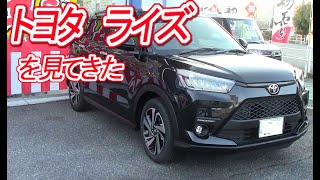 【新車紹介】トヨタ　ライズ　TOYOTA　RAIZE　DIY-LIFEフジモンがいく！