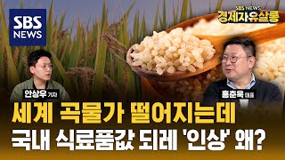 세계 곡물가는 하락세인데, 여전히 팍팍한 ‘식품물가’ 왜 한국 농산물만 '금값'일까? ft. 홍춘욱 대표 @sbs_economy