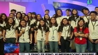 Ilang estudyante ng ADMU, bumisita sa ilang tanggapan sa ilalim ng PCOO || Dec. 5, 2014