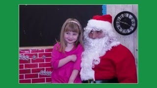 Santa visits WELA and Head Start