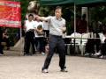 Wing Chun - Bil Jee Routine by Sifu Patrick Leung @ the Kung Fu Corner - Kowloon Park - Hong Kong 4/12/09