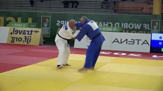 m8  90kg  PREGUZA Vladimir (MDA) - KRNJETA, Rade (CRO) , Judo World Championships Veterans 2021