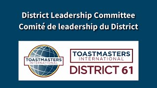 District Leadership Committee / Comité de leadership du District