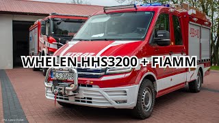 Whelen HHS3200 | FIAM | AIRHORN | GLBMRt VW Crafter | Perfect | OSP Niemojki 499[M]40 - [4K]