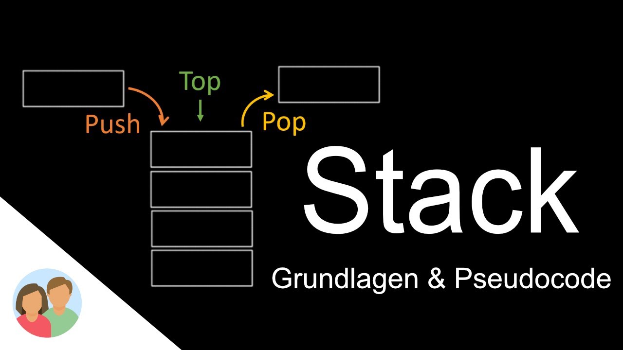 Datenstruktur Stack - Grundlagen Und Pseudocode - YouTube