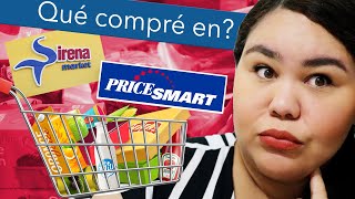 🛒QUÉ COMPRÉ EN PRICESMART Y SIRENA MARKET? / COMPRA DEL SUPERMERCADO *Grocery Haul  | kittypinky