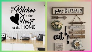 Amazing and outstanding Kitchen Wall Decor Idea's