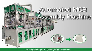 Automated Circuit Breaker Manufacturing MCB Assembly Machine | Industrial Automation Machine