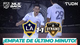 Resumen y goles | LA Galaxy 1-1 Dynamo | MLS is back | TUDN