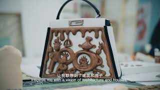 The making of the Fendi Peekaboo by Chinese artist Lu Pingyuan