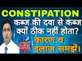 CONSTIPATION ||कब्ज की दवा से कब्ज क्यों ठीक नहीं होता?|कारण व इलाज समझें।|Dr Kumar Education Clinic