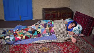 Routine Rural Life in a Village in Northern IRAN | Making Kachi on a Rainy Day