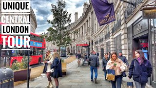 𝐋𝐎𝐍𝐃𝐎𝐍 𝐖𝐀𝐋𝐊 | Ultimate Central London Unique Walking Tour Experience  [ ▶2:22:00 hrs ] 4KHDR