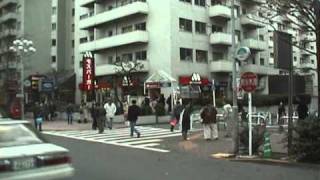 京王バス 渋６３ 渋谷駅行 車窓 （八幡下から渋谷駅）