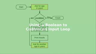 Chapter 4: Using a Boolean to control an input loop
