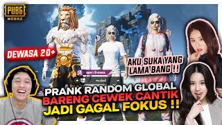 PRANK RANDOM BARENG 2 CEWEK CANTIK SEKALIGUS , OBROLAN DEWASA JADI GAGAL FOKUS - PUBG MOBILE