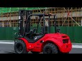 un 4wd rough terrain forklift