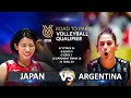 Japan vs Argentina | Women's OQT 2023