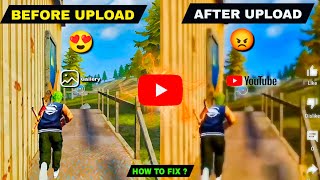 How To Upload High Quality FreeFire Shorts On YouTube😍| Low quality after upload on YouTube 🥵