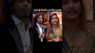 Jack🔥Muthu on fire🥳#biggboss #biggbosstamil #season8 #jacqueline #muthu #vishal #soundarya #shorts