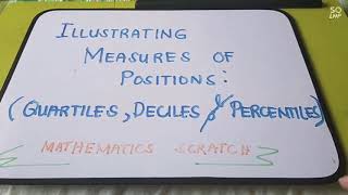 Illustrating and Interpreting Measures of Position ( Quartiles, Deciles and Percentiles)