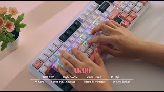 Click on this video if you're looking for an addictive keyboard sound #AK99