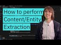 Content Extraction using Large Language Models & JavaScript