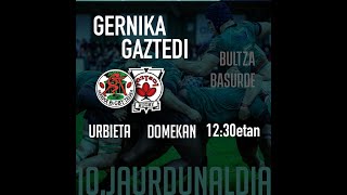 Grupo Intxausti Gernika  R.T. vs Gaztedi R.T.   DHB