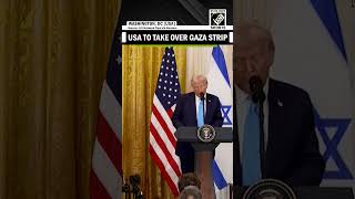 “US will take over GAZA strip…” Donald Trump makes big statement in front of Israeli PM Netanyahu