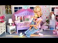 Barbie & Ken Family Get Well Routine, Beach Day & Morning Routines