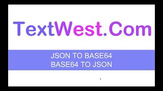 How to convert Base64 to JSON and JSON to Base64