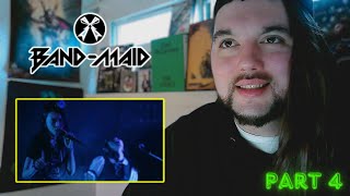 Drummer reacts to BAND-MAID (Live at Zepp Tokyo 2018) PART 4