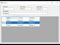 How to use DataGridView Control in C#