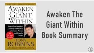 Awaken The Giant Within by Tony Robbins Audiobook Summary
