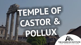 Temple of Castor and Pollux in the Forum