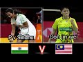 India v Malaysia Badminton Match PV Sindhu vs Goh jin Wei - Badminton Commonwealth Games