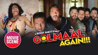 Best Option to Kill Baba | Ajay Devgn,Arshad Warsi,Tabu | Golmaal Again Movie Scene