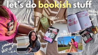 let’s do bookish stuff | jan wrap-up📖, update notion + goodreads💌, reading journal🌟