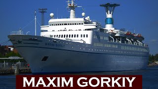 Luxury cruise ship Maxim Gorkiy