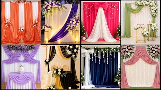 💍 Elegant Wedding Backdrops Decorations Ideas | Luxury Stage & Reception Decor ✨