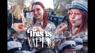 Vappu is one of the largest festivals in Finland 🍾