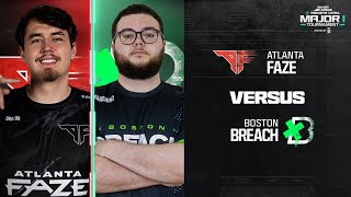 @AtlantaFaZe vs @BOSBreach | Major I Tournament | Winners Round 1