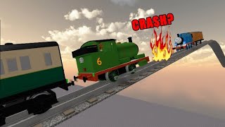 THOMAS AND FRIENDS Driving Fails Compilation United Spaghetti Sauce Railroad Accidents Happen 84