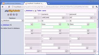 Beginner PHP Tutorial 111 phpMyAdmin Part 2 YouTube 2017